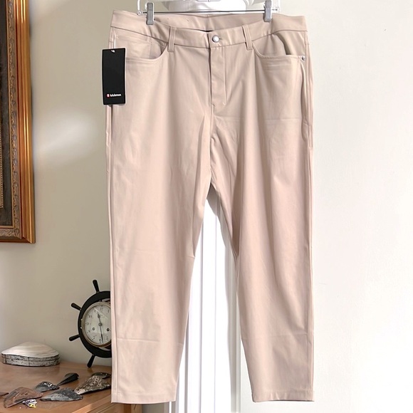 New w/tags Lululemon ABC Slim-Fit Pant 30” L Warpstreme Color Trench 38 Waist - Picture 5 of 12